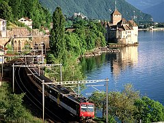 Modern Marvels, Chateau de Chillon, Montreux, Switzerland